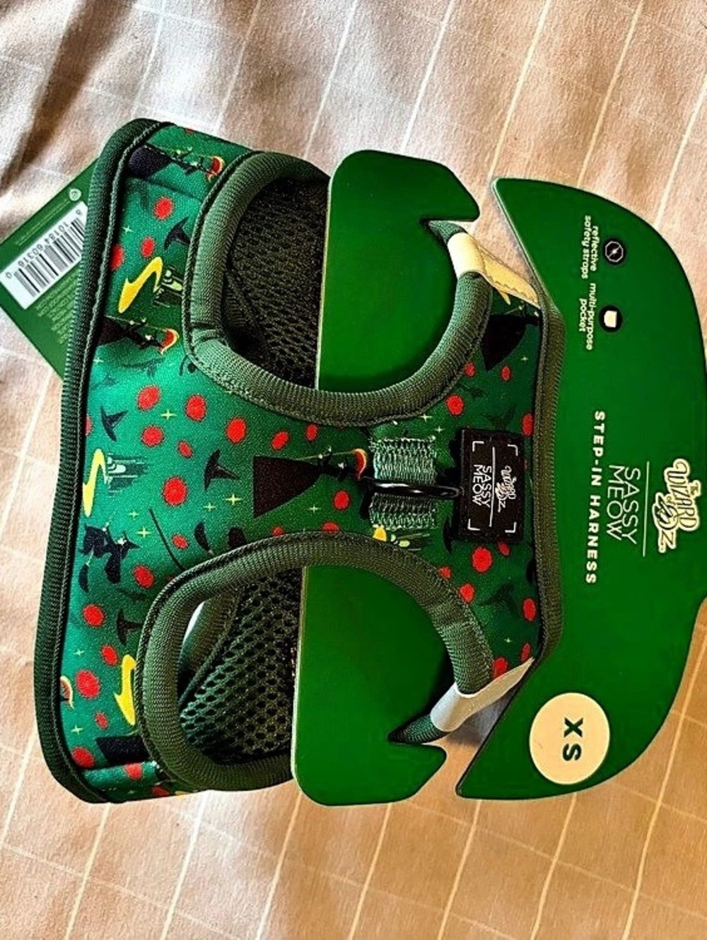 Sassy meow wicked cat harness